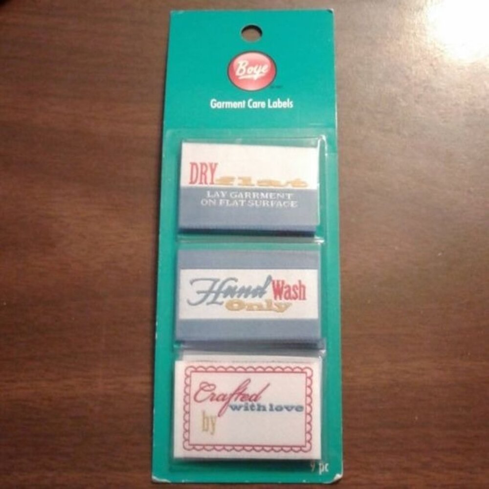 Garment Care Labels 5 pks of 9 DIY Sewing New